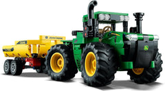 LEGO Technic John Deere 9620R 4WD Tractor with Tipper Trailer Classic Farming Toy for Kids Boys and Girls 8 Years Old Collectible Model Kit 42136 Building Sets Besuche den LEGO-Store