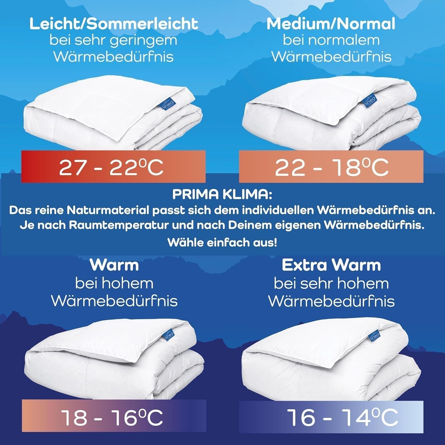 Allnights Comforter Medium Comforter 135X200 100% New Feathers and Down Allergy Friendly Washable up to 60°C Made in Germany White Quilts & Quilts Naty Shop