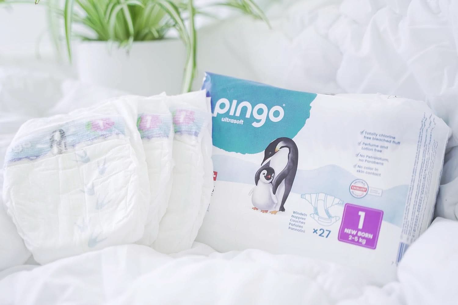Pingo Ultrasoft, ecological diapers, size 1 and 2 Mother and Child Naty Shop