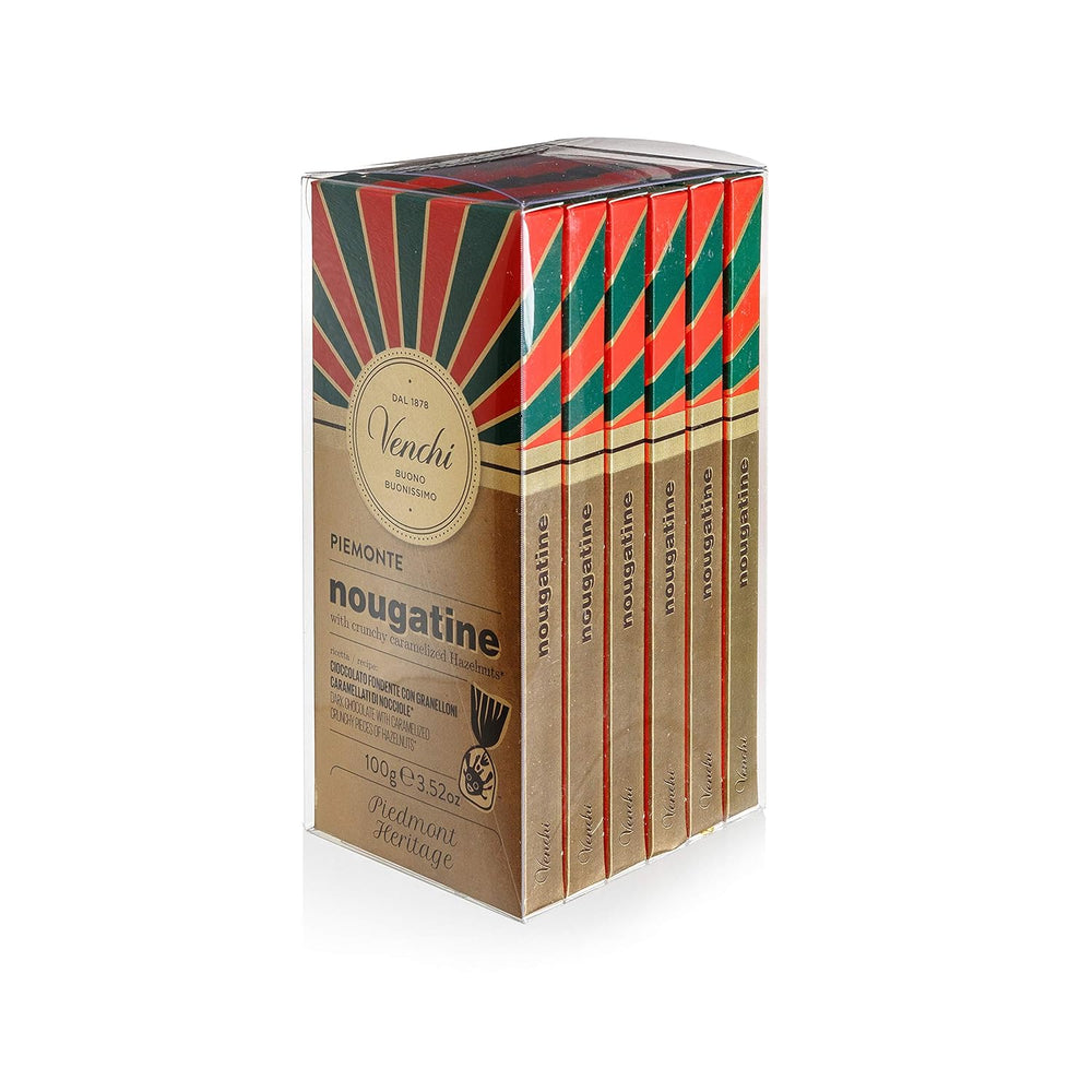 Venchi milk chocolate with whole PGI Piedmontese hazelnuts, 100g - gluten-free