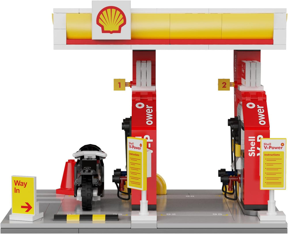 Shell 927DE66028 Mini-Tank-Set, 305 Teile, 8 Stück, mit LED-Leuchten