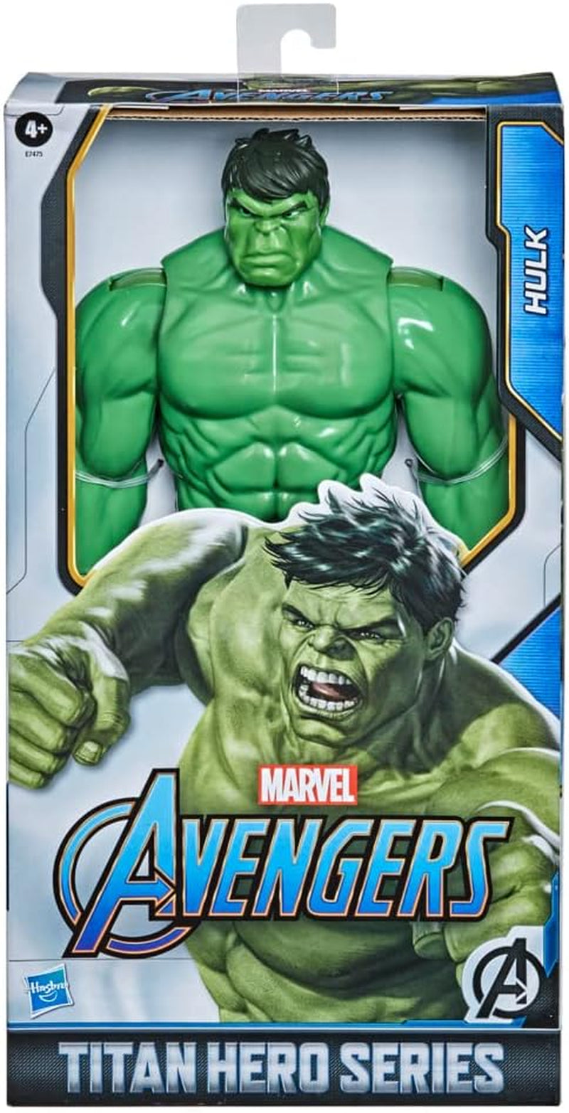 Hasbro E74755L2 Marvel Avengers Titan Hero Series Blast Gear Deluxe Hulk Action Figure 30cm Large Marvel Comics Inspired Toy For Kids 4+ Action Figures Naty Shop