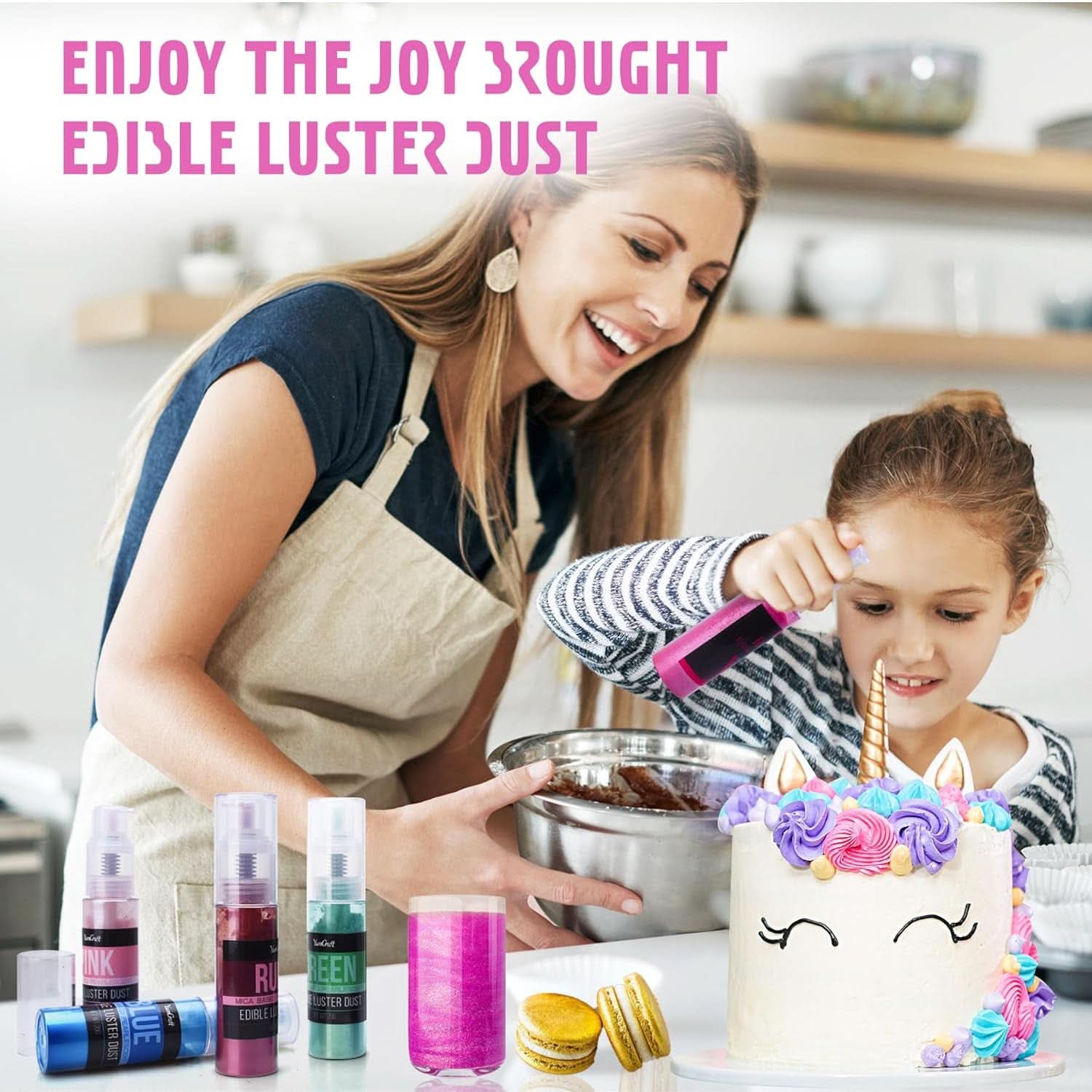 Edible glitter spray, 20 grams Naty Shop