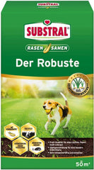 Substral Rasensamen Der Robuste, 1 Kg Für 50 M² - Sport- Und Spielrasen, Einzigartige Strapazierrasen-Mischung