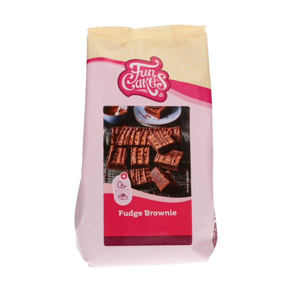 Mix Für Fudge Brownie: Einfach Zu Berübenender, Extrem Fudgy Brownie Mit Richem Schokoladengeschmack, Halal. 500 G. Mixture for baking and cooking Naty Shop Default Title
