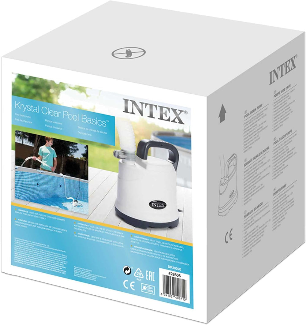 Intex 28606 Pool Drain Pump (UK Plug)