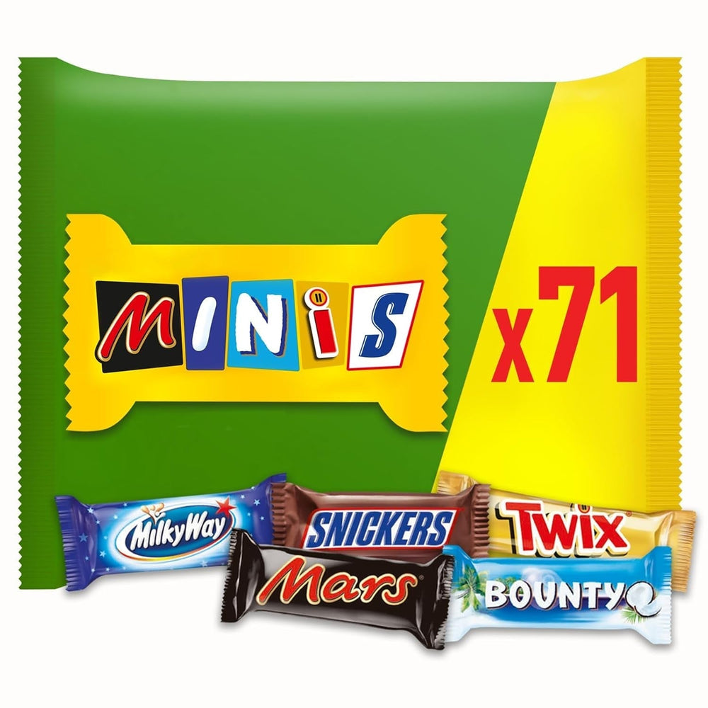 Packet Mix, Mars, Snickers, Bounty, Twix, Milky Way and others Naty Shop Chocolate Candies 1.42 Kg Chocolate
