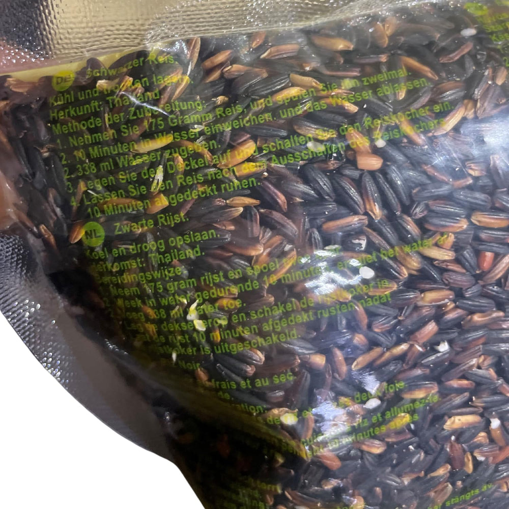 ROYAL THAI RICE - Black sticky rice - 10 x 1 kg - Multipack