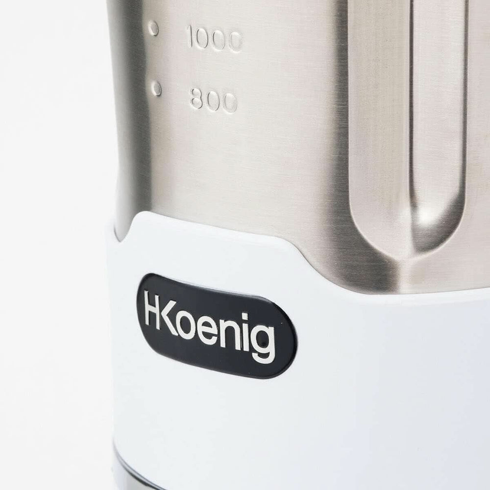 H.KOENIG MXC36 Suppenzubereiter/Mixer/Ice-Crusher/Koch- Und Mixfunktion/Bis 1.7 L/Bis 900 W/Edelstahlgehäuse / Mother and Child Naty Shop