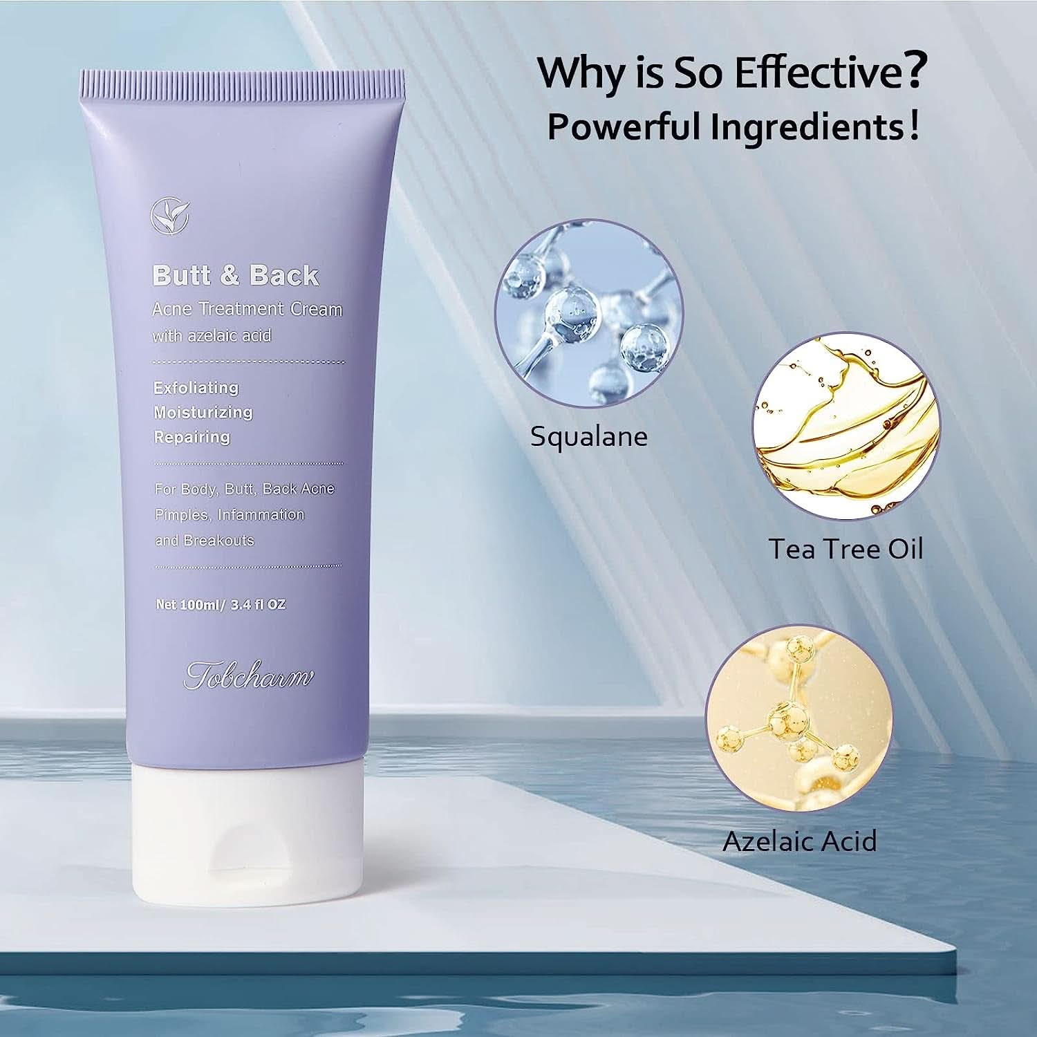 Anti-acne cream, 100 ml Cosmetics and Beauty Naty Shop