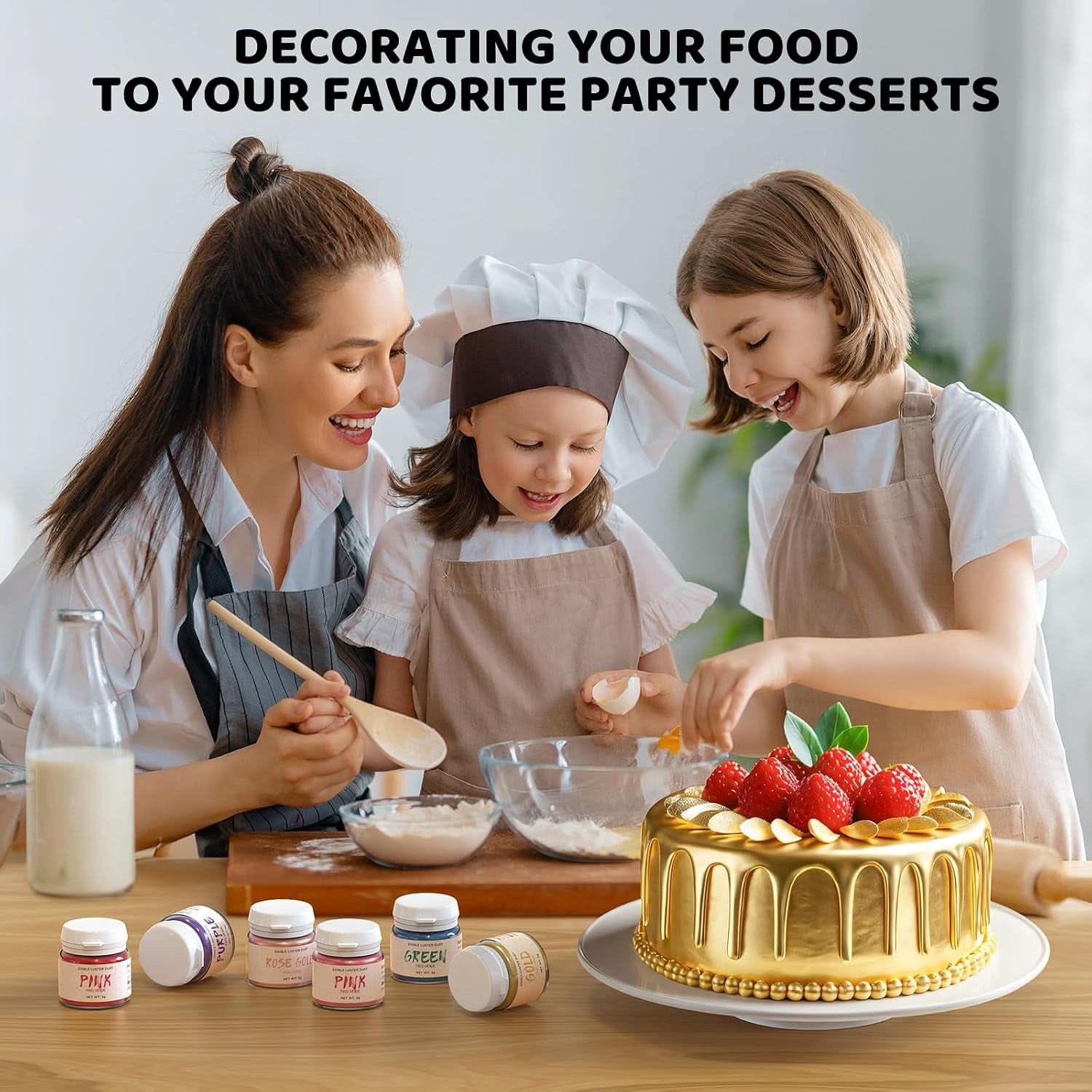 Edible glitter, 3 grams Naty Shop