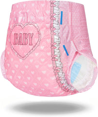 Adult Printed Diapers 5500-5800ml 2 Pack - Blushing Baby (M)