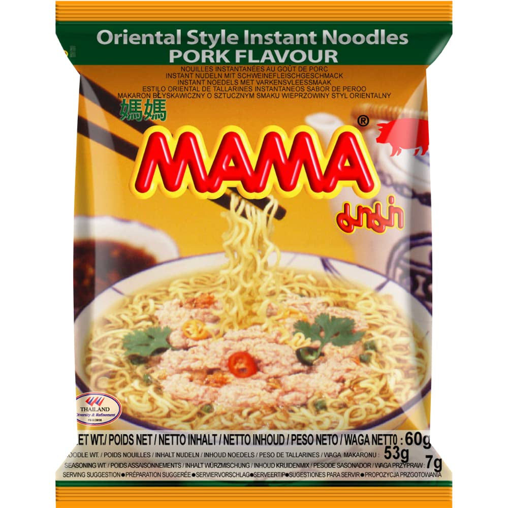 MAMA - Instant Noodles with Chicken - Multiple Pack (30 X 55 GR)