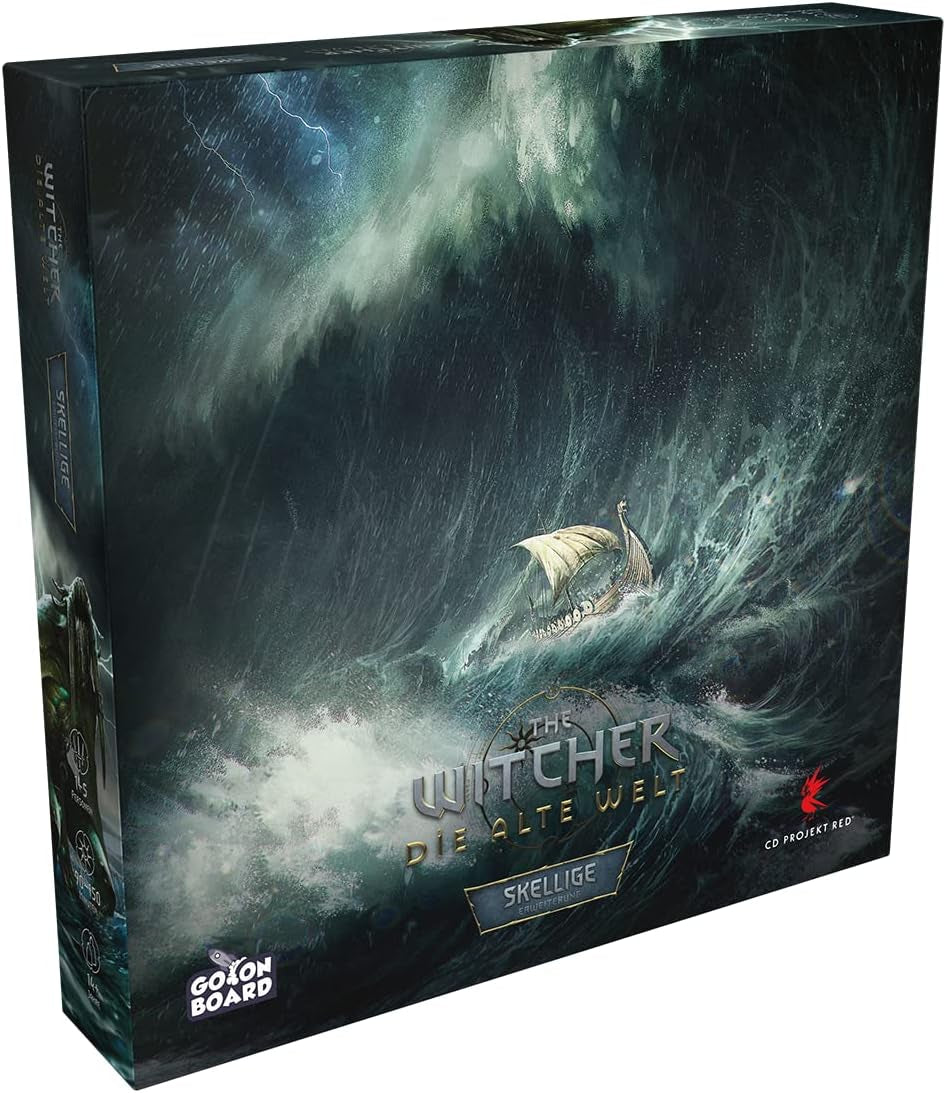 Go on Board, The Witcher: The Old World, Expansion, Expert Game, Board Game, 1-5 Players, Ages 14+, 90-150 minutes, German