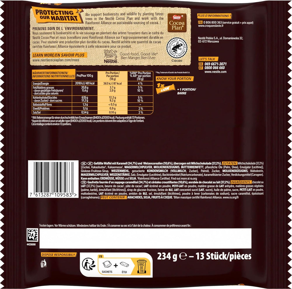 Lion Mini 2 Pack (1x234g)