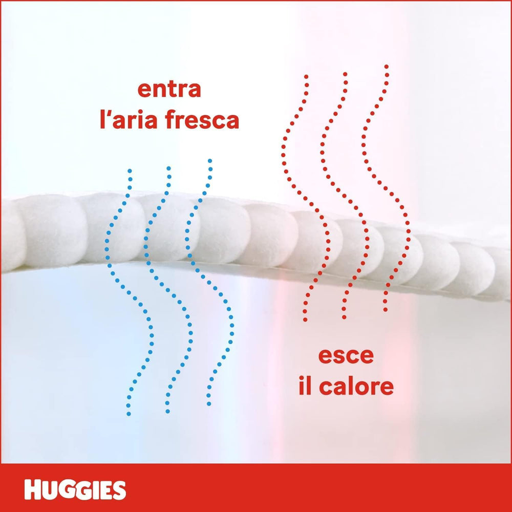 Huggies Extra Care diapers, ultra absorbent, size 5 (12-17 kg), 68 pieces