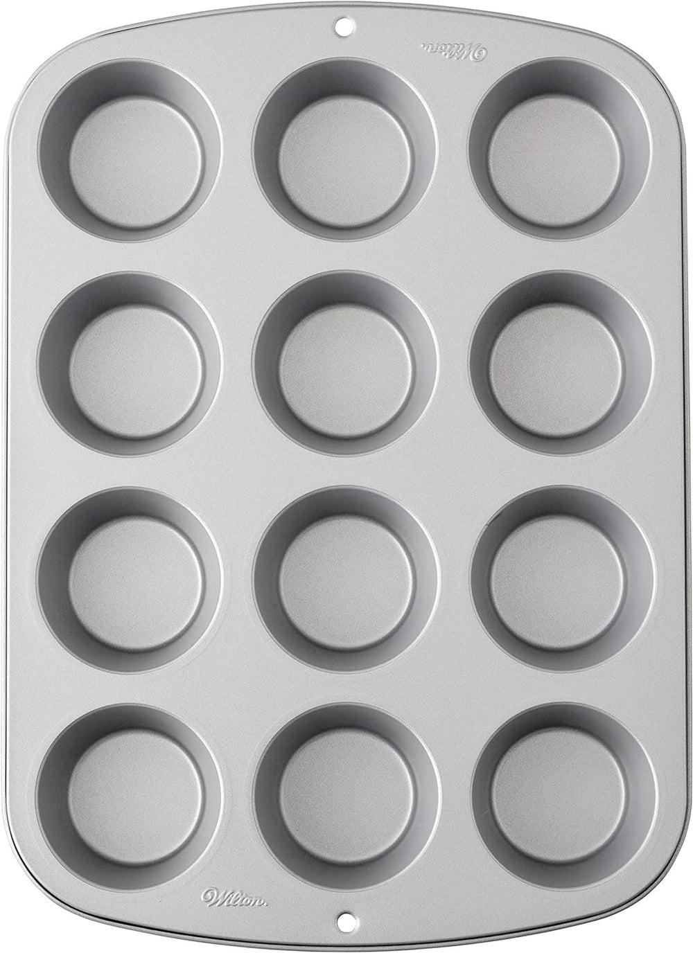Wilton 03-3118 Cupcake- /Muffin Backform, Recipe Right, Antihaft, 12 Vertiefungen, Grau Molds and baking trays Naty Shop
