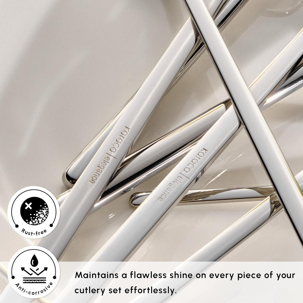 Karaca Focus Elegance, 84-piece cutlery set, 12 people Kitchen Naty Shop