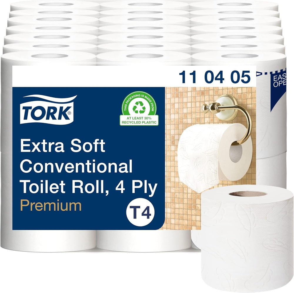 Hârtie igienică Tork Small Roll White T4, Advanced, 2 straturi, 48 × 200 foi, 472161