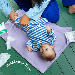 Naïf - Șervețele umede fără plastic - 162 bucăți (3 pachete a câte 54 de șervețele) - pentru bebeluși și copii - funduleț, corp, față - cu aloe vera și bambus - 0% parfum și alcool