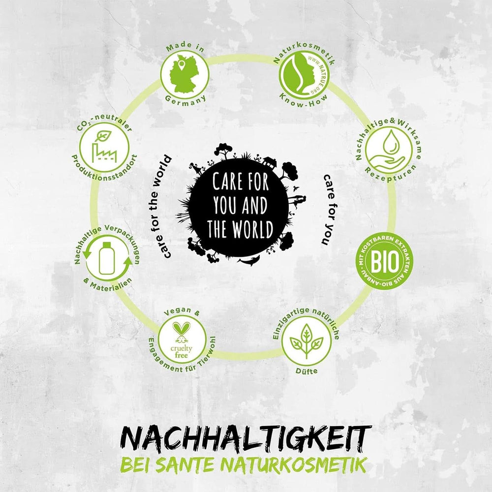 SANTE Natural Cosmetics Refreshing shower gel with citrus fragrance, 950 ml Shower and bath Naty Shop