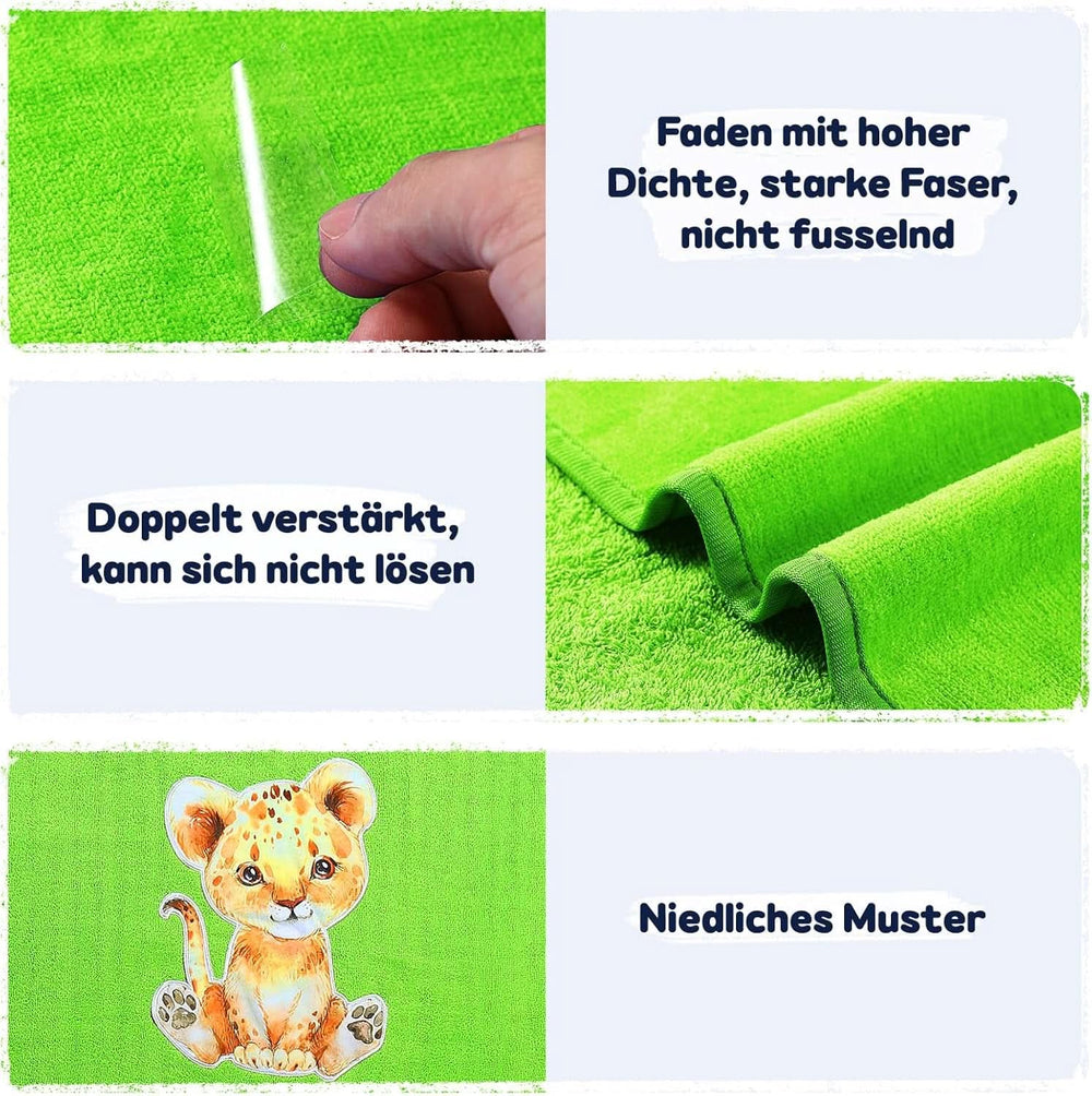 Oeko TEX children's bathing poncho, 100% cotton Mother and Child Naty Shop