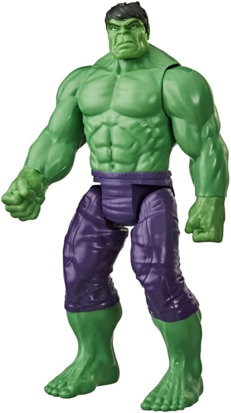 Hasbro E74755L2 Marvel Avengers Titan Hero Series Blast Gear Deluxe Hulk Action Figure 30cm Large Marvel Comics Inspired Toy For Kids 4+ Action Figures Naty Shop Default Title
