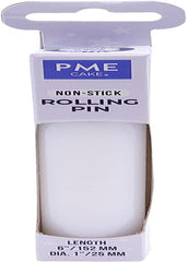 PP85 Antihaftbeschichteter Polyethylene-Ausrollstab 15 cm, Kunststoff, White, cm, 21.08 x 6.06 x 2.08 cm, 1 Einheiten