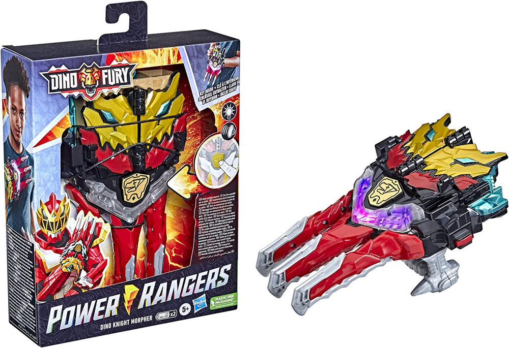 Power Rangers Dino Knight Morpher Series Inspired Lights Sound Keys Toy 15cm Action Figures Naty Shop