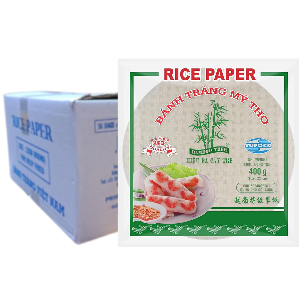 BAMBOO TREE - Rice paper 22 cm. (Summer rolls) - 1 x 400 g