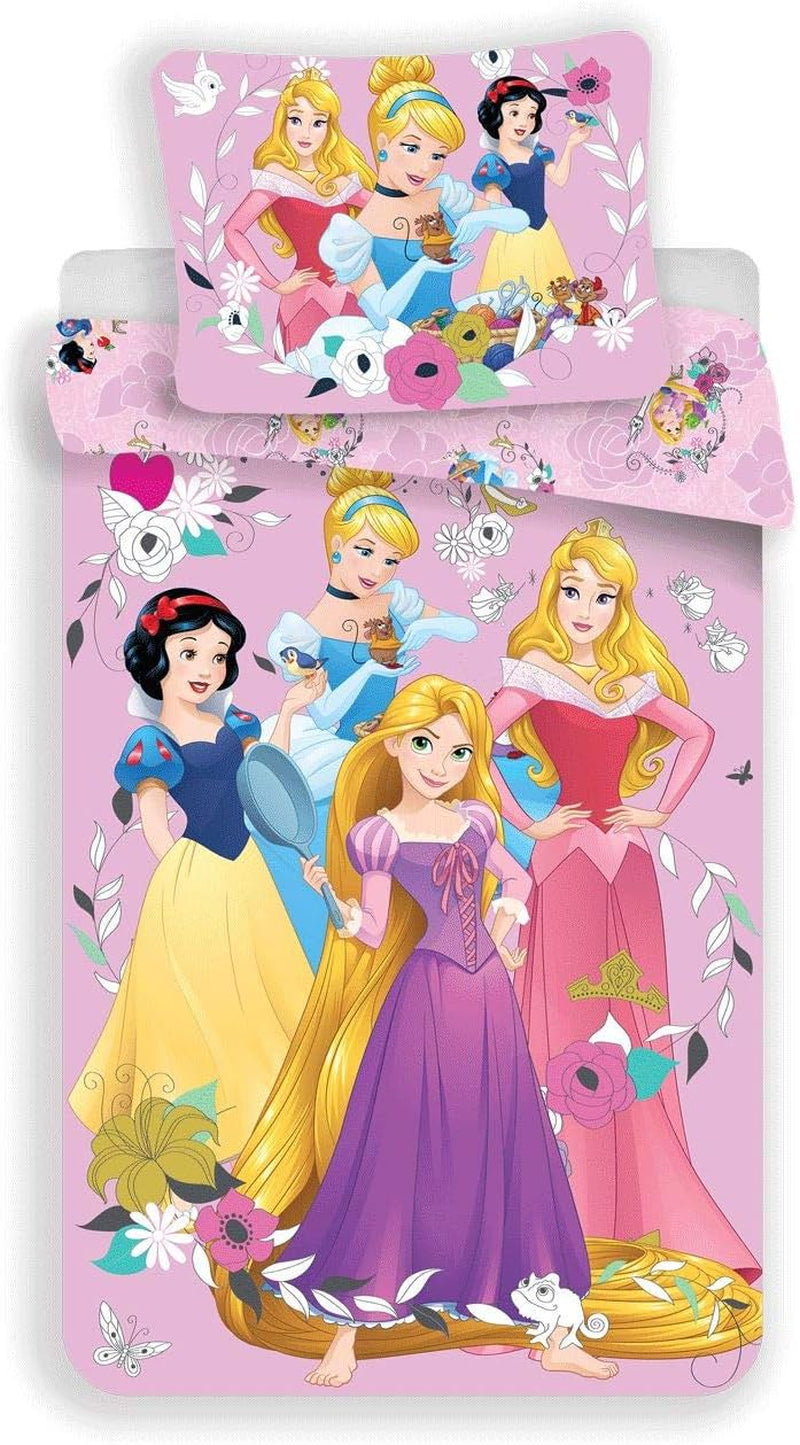 Lenjerie de pat pentru copii, Printese, 100% bumbac Lenjerie de pat - copii Naty Shop Default Title