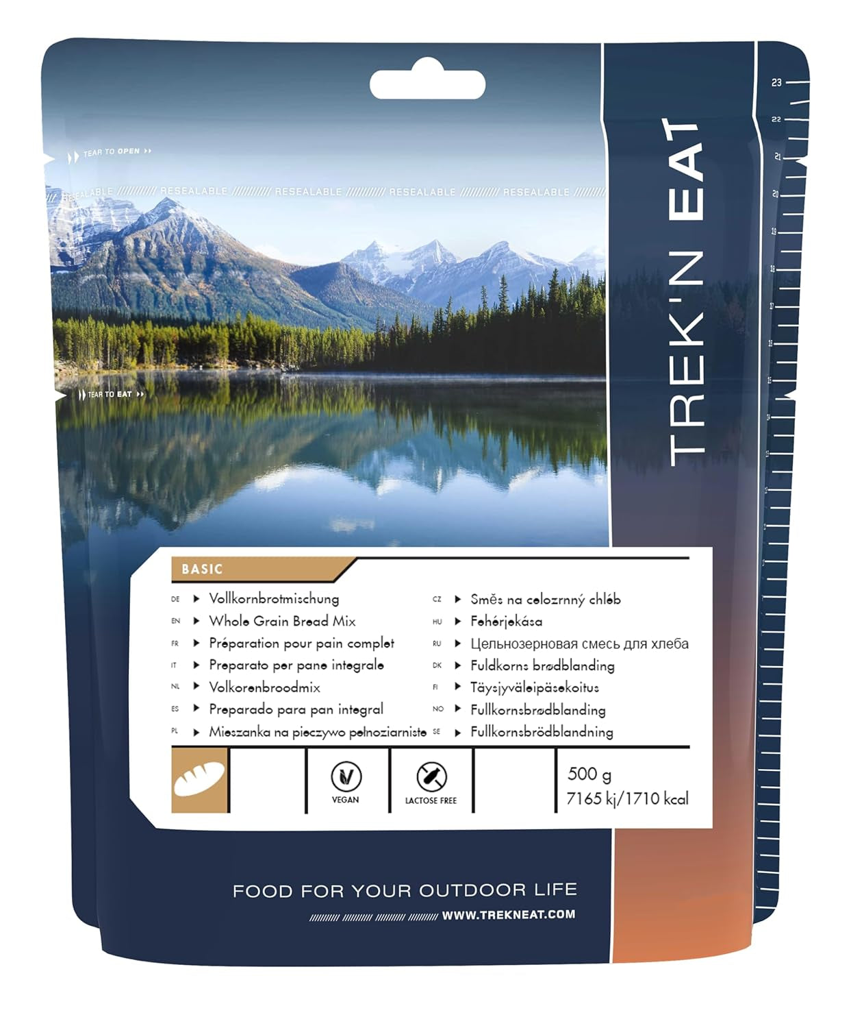 TREK'N EAT Vollkornbrotmischung Mixture for baking and cooking Naty Shop Default Title