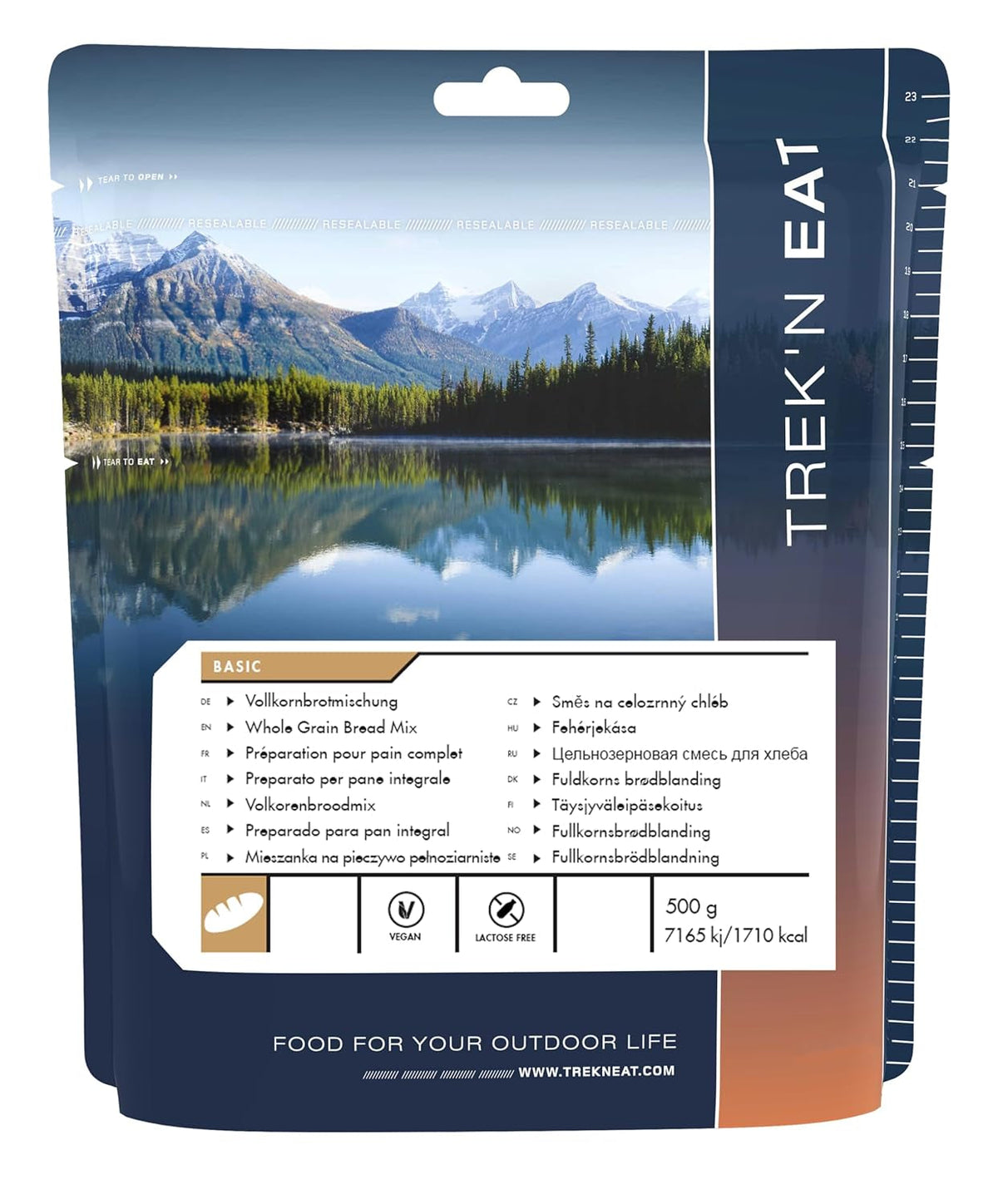 TREK'N EAT Vollkornbrotmischung Mixture for baking and cooking Naty Shop Default Title