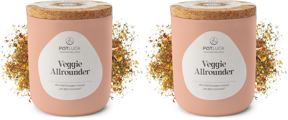 Potluck | Stullen Spice | Gewürzzubereitung im Keramiktopf | 60 g | Vegan, gluten-free and with natural ingredients