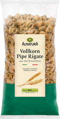 Pipe Rigate organic wholemeal pasta, vegan, 500 g