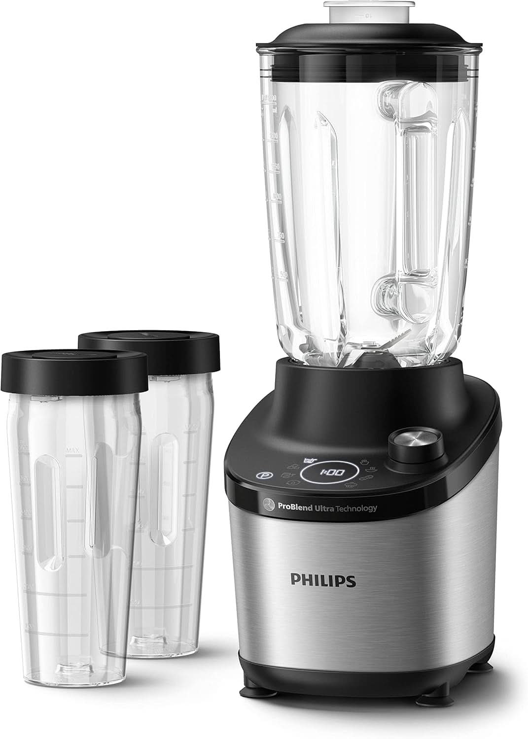 Blender PHILIPS Seria 7000 HR3760/00, 2l, 1500W, 12 trepte viteza, negru Bucatarie Naty Shop
