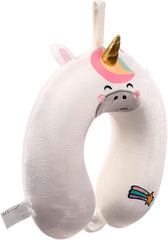 Pernă de călătorie Puckator din spumă de memorie Relaxeazzz - Astra The Unicorn Perne calatorie Naty Shop