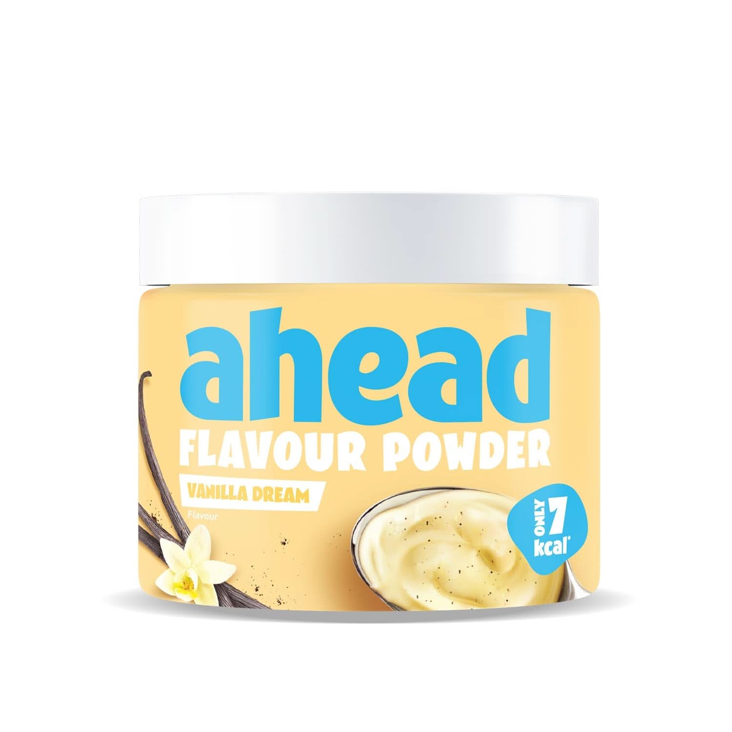 Ahead Flavor Powder, Strawberry Chocolate 250 grams, 83 servings Flavors Naty Shop Vanilla