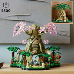 LEGO The Legend of Zelda Deku Tree 2-In-1 - collectible piece with Princess Zelda and 3 Link minifigures - building set for adults and gift idea for video game fans - 77092 Building sets Besuche den LEGO-Store