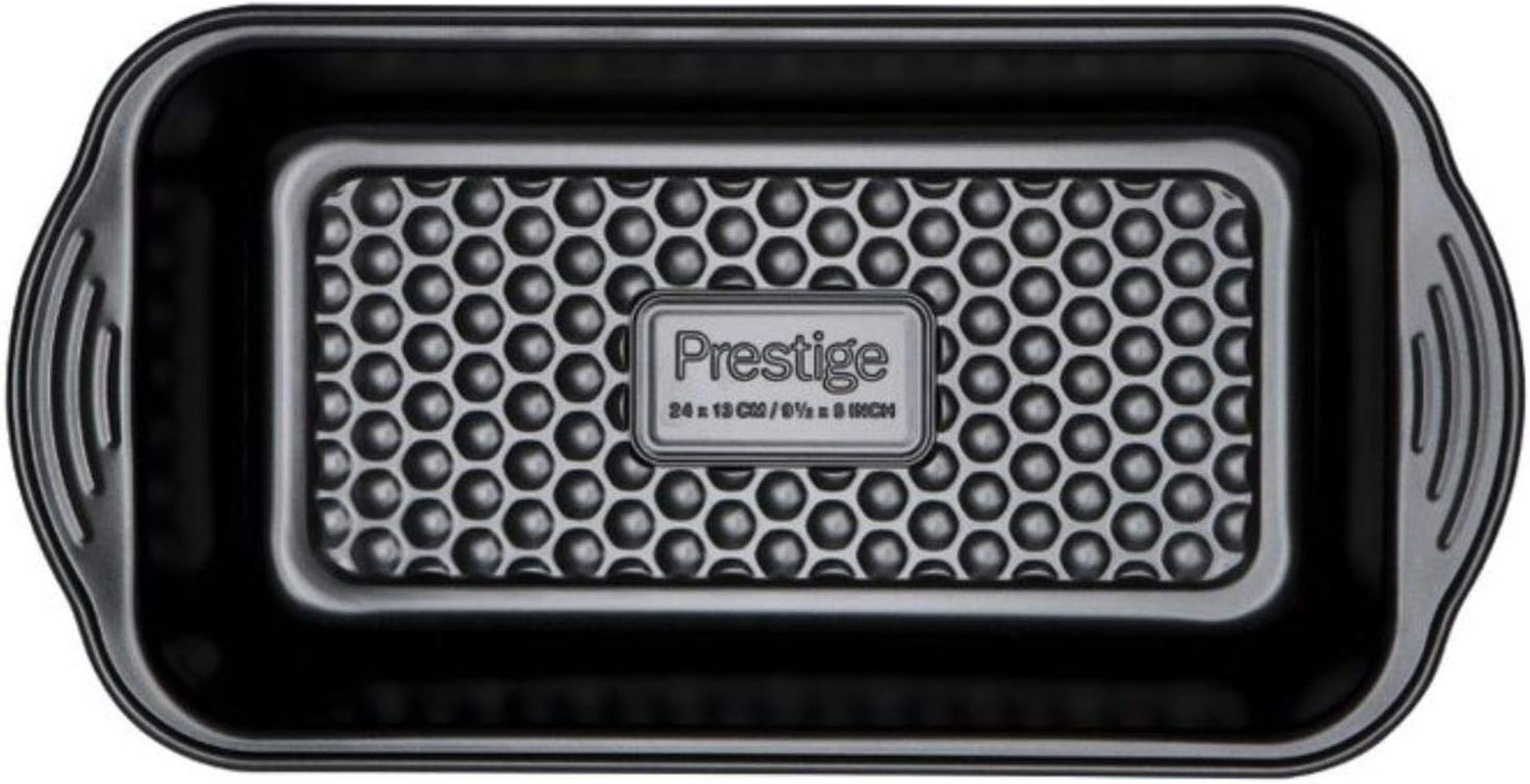 Prestige 48227 Aerolift Muffin Zinn, Carbon Steel, Schwarz Molds and baking trays Naty Shop Brotbackform Kuchenform
