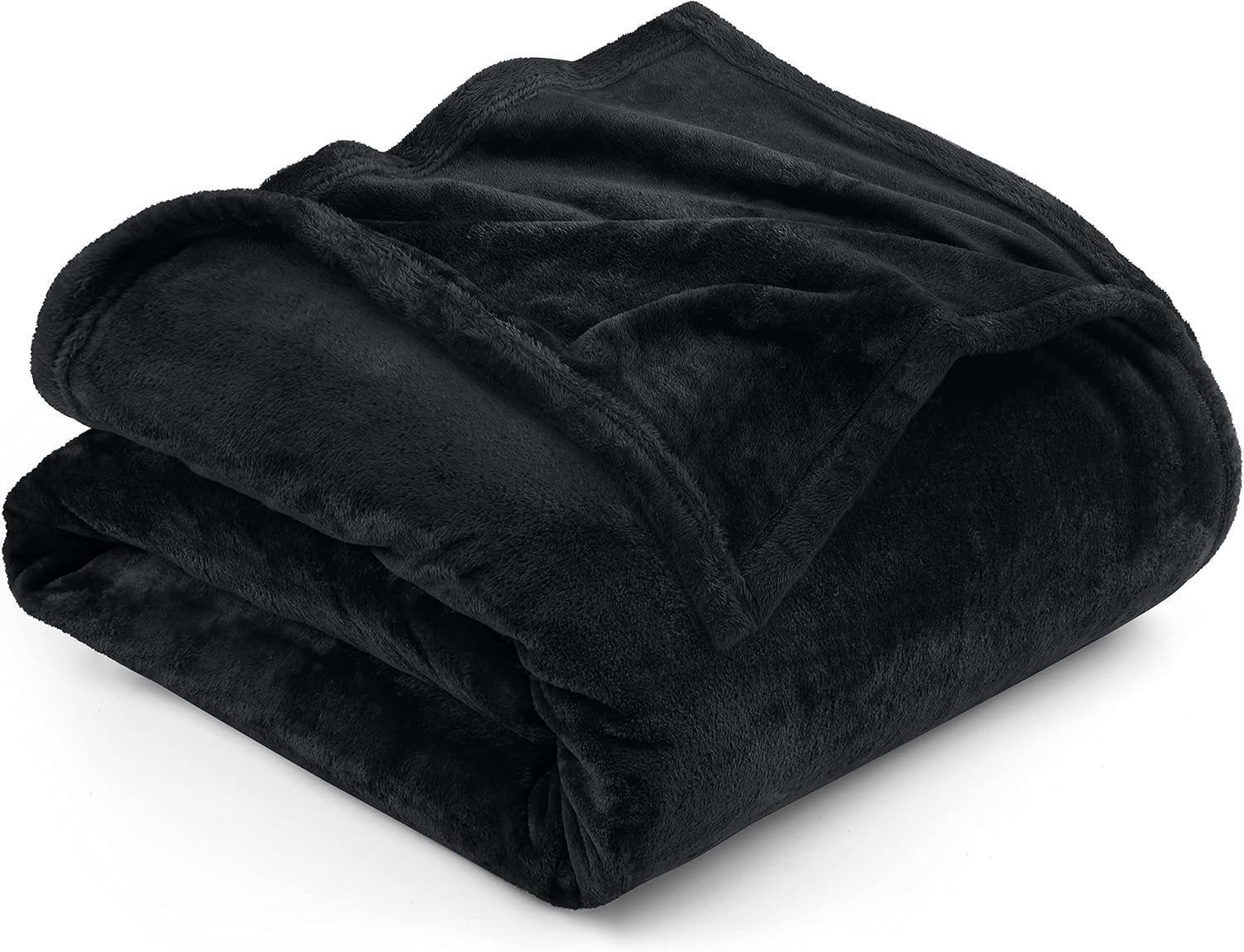 Utopia Bedding Cozy Fleece Blanket [228X228 Cm, Grey] Soft, Light, Warm and Fluffy Blanket Comfortable and Breathable Blanket for Bed Sofa Couch Beds and Blankets Besuche den Utopia Bedding-Store Black 150X200 Cm