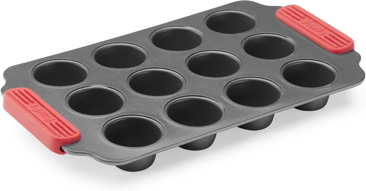 Lékué Muffin-Backform, Antihaftbeschichte, Metall, 6 Mulden Molds and baking trays Naty Shop Mini Muffins