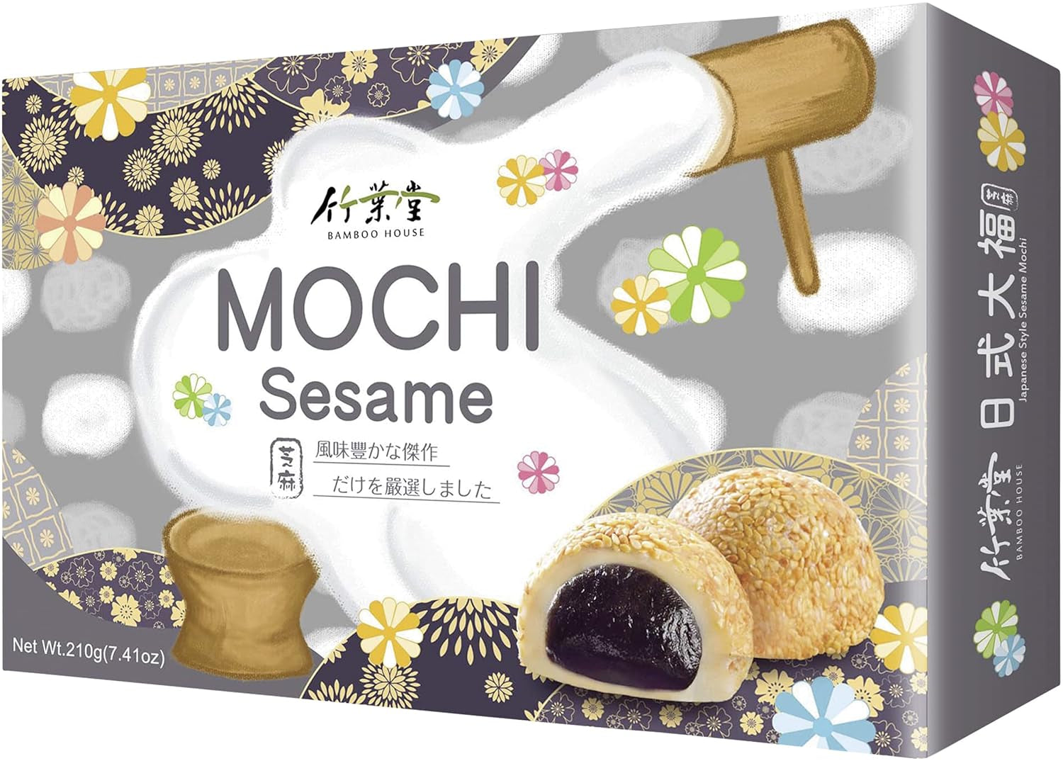 BAMBOO HOUSE Mochi, sesame, 210 g