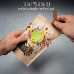 100g Wildflower Seeds for a Colorful Bee Pasture - Vibrant and Nectar Rich Wildflower Seed Blend for Bees and Butterflies (Includes FREE eBook)