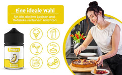 Twizzy Banana food flavor - 60 ml - Intense flavor - Ideal for baking Aromas Naty Shop