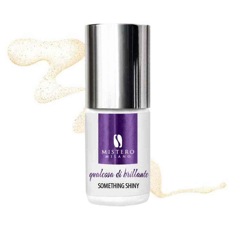 Mistero Milano UV Glitter Nail Polish - LED Nail Polish - Glitter Hybrid - Full Coverage - 7ml Into the Dark Night