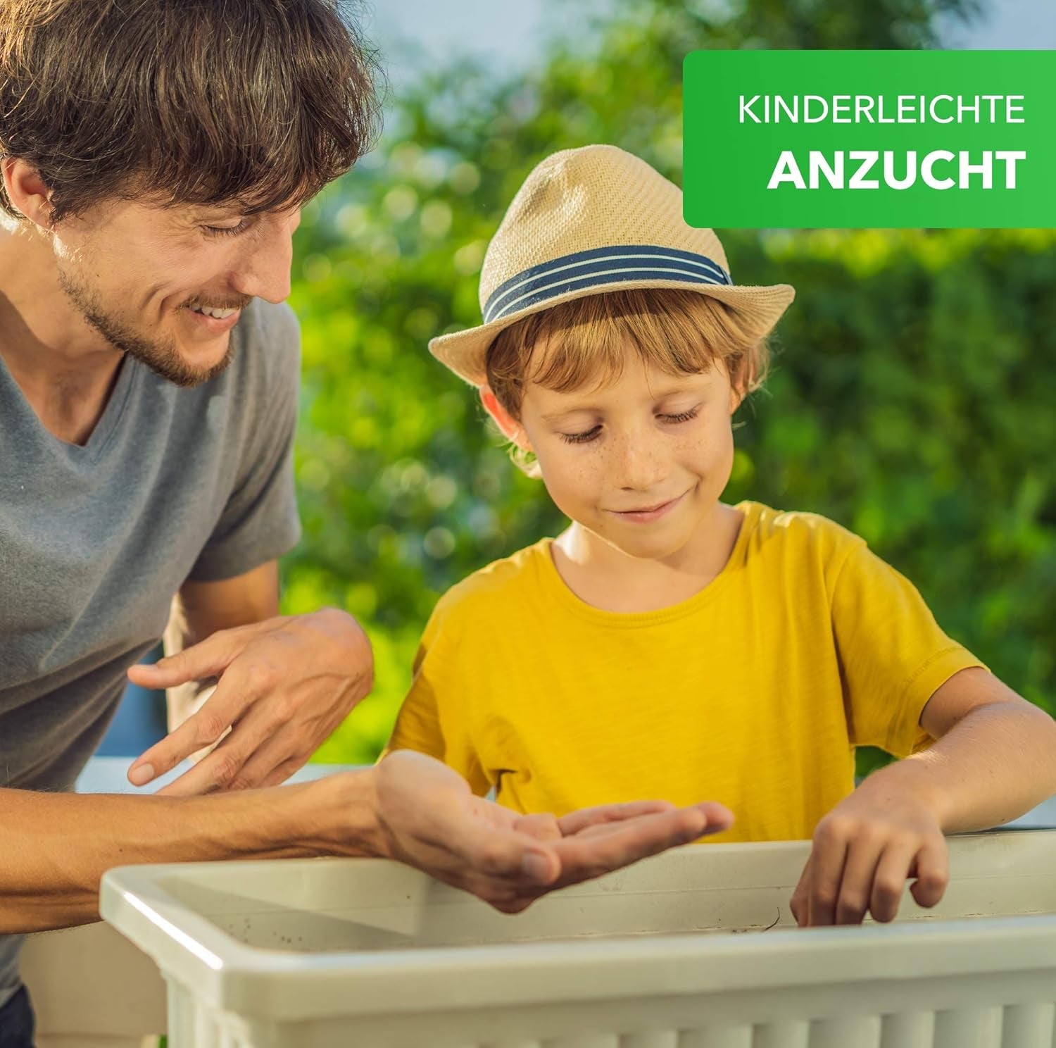 Magic of Nature Balcony Box Mix - 10g Seeds - Bee Friendly Plants - Easy to Use - Bee Paradise - 5 Native Cultivated Species - Suitable for Flower Boxes and Planters