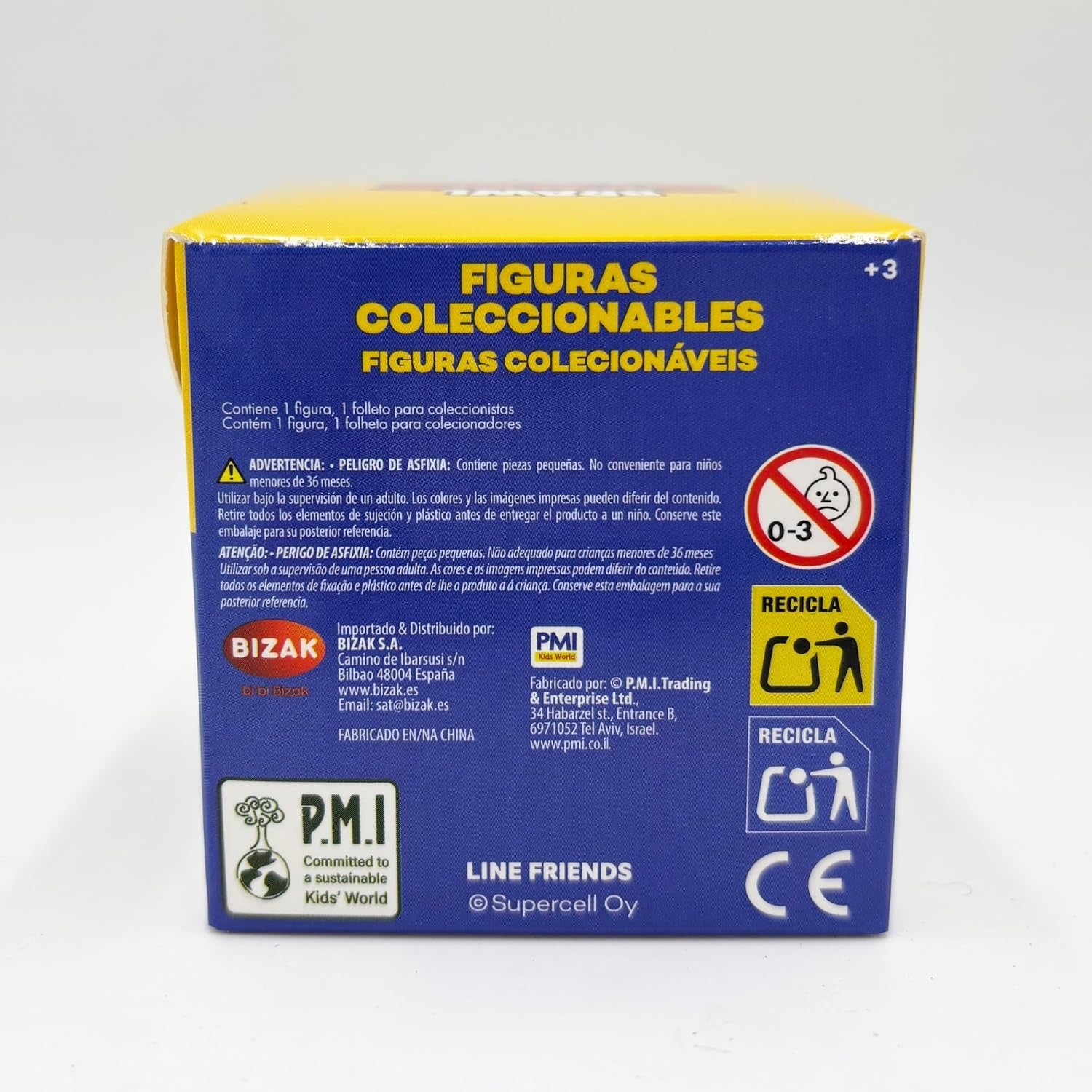 Bizak Brawl Stars 64112017-1 Figure 1 Piece 4cm Figure in Surprise Box Multiplayer Fighting Game Age 3+ Action Figures Naty Shop