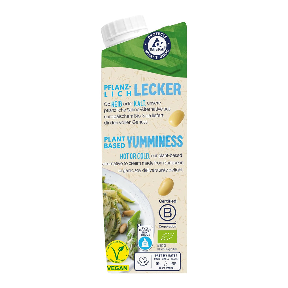 Alpro Bio Cooking Soya – Vegan Bio Kochcreme – 15 x 250 ml