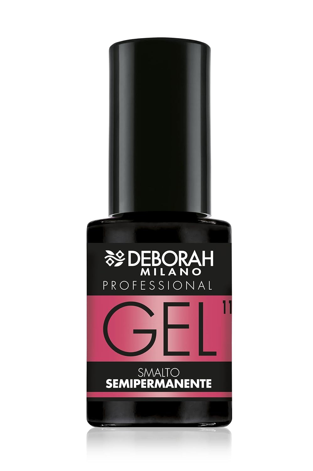 Milano Professional semi-permanent nail polish, no. 21 Burgundy, volumizing effect, long-lasting, for intense and glossy nails, 4.5 ml